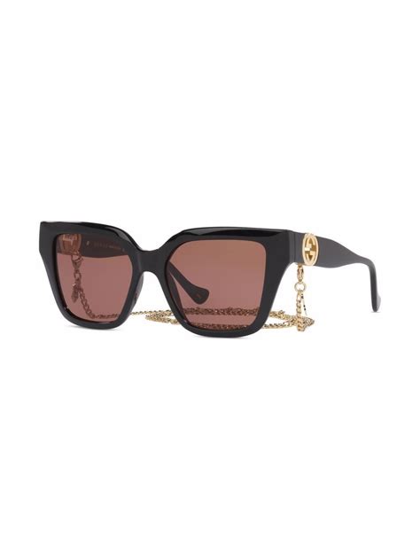 occhiali sole gucci squadrati|Gucci eyeglasses women's 2020.